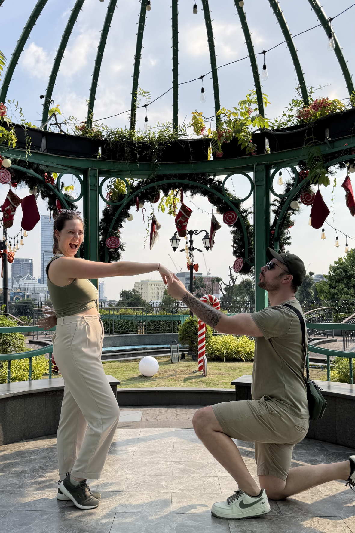 Jana und Kevin nach der Hochzeit
